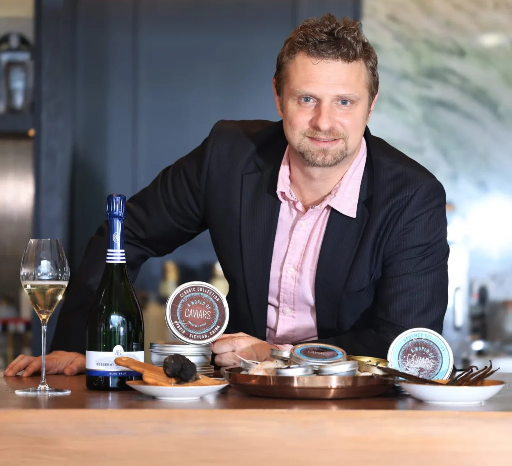 Antoine Piccolo the founder of A World of Caviars