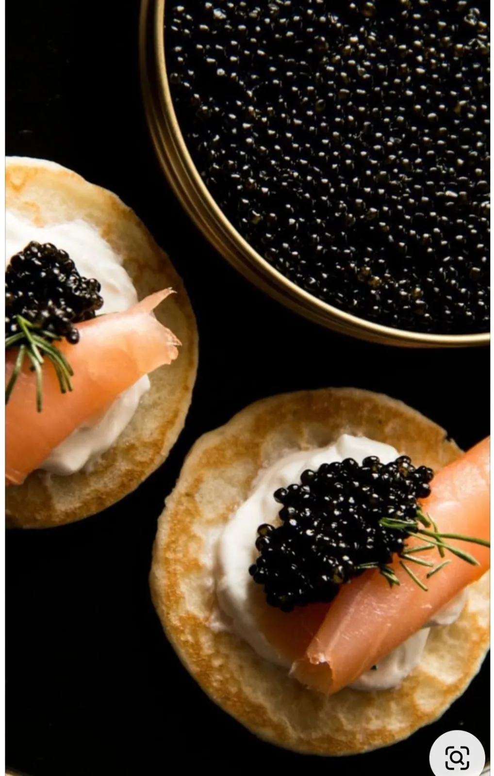 Baluga Black Caviar with Smoked Salmon the best caviar brand